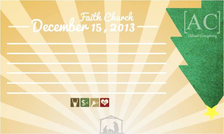 Advent Conspiracy coupon