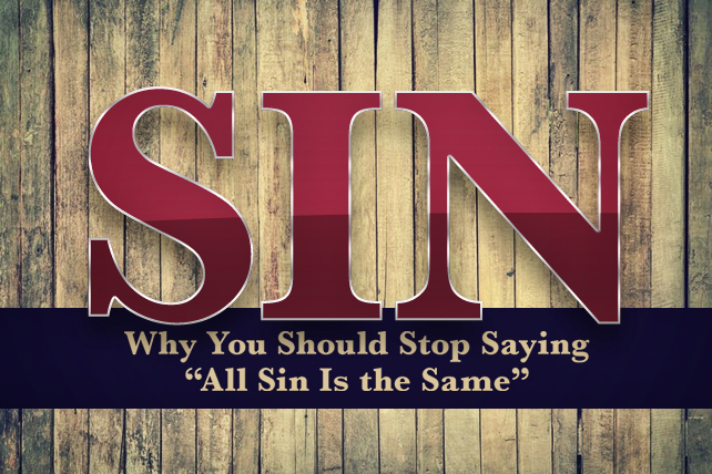 Image result for all sins are not the same